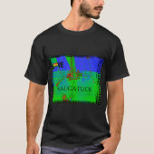 Saugatuck Michigan Sailing Shirt Rainbow Vintag (Vorderseite)