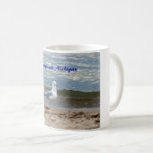 Saugatuck, Michigan-Strand-Tasse Kaffeetasse (VorderseiteRechts)