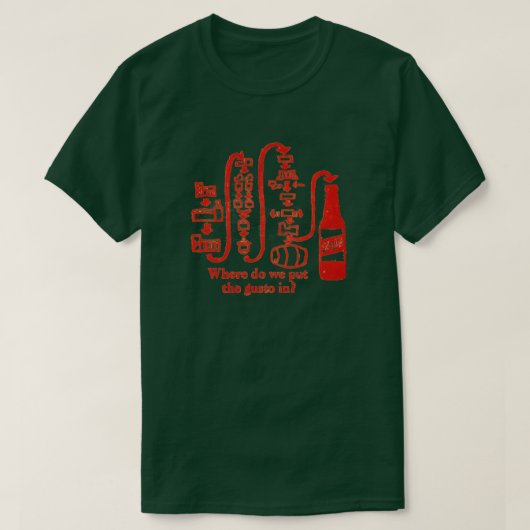 Sauger Brauerei T-Shirt (Design vorne)