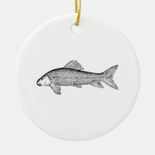 Sauger-Fisch-Kunst Keramik Ornament