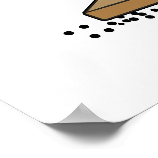 Sauger Oberfeuchte Staubsauger Puppe Poster (Ecke)