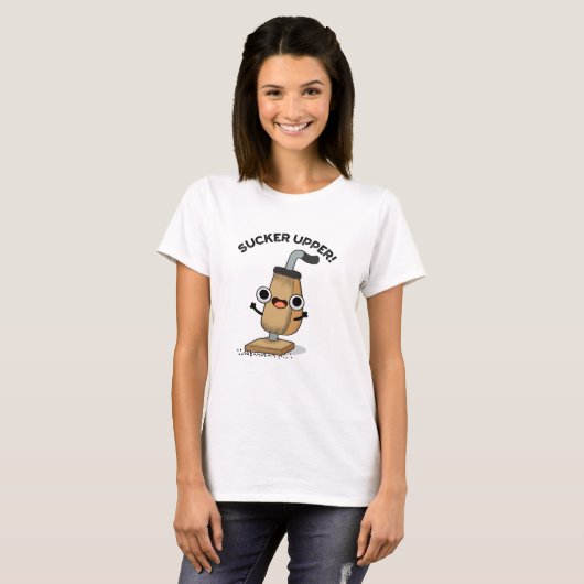 Sauger Oberfeuchte Staubsauger Puppe T-Shirt (Vorne ganz)