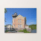 Saugerties Leuchtturm, der Hudson New York Puzzle (Horizontal)