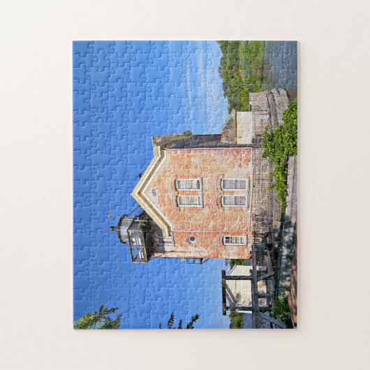 Saugerties Leuchtturm, der Hudson New York Puzzle (Vertikal)