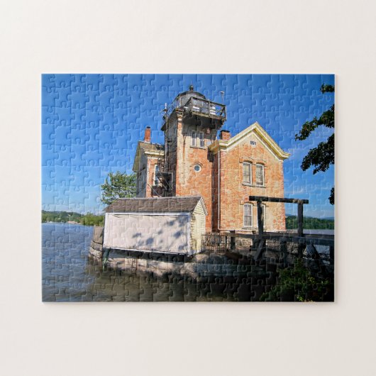 Saugerties Leuchtturm, der Hudson New York Puzzle (Horizontal)
