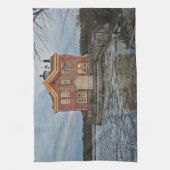 Saugerties Leuchtturm Geschirrtuch (Vertikal)