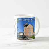 Saugerties Leuchtturm, New- YorkTasse Kaffeetasse (VorderseiteRechts)