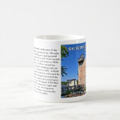 Saugerties Leuchtturm, New- YorkTasse Kaffeetasse (Mittel)