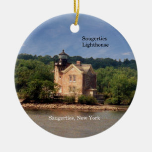 Saugerties Leuchtturmverzierung Keramik Ornament