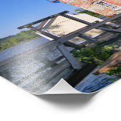 Saugerties Lighthouse, Hudson River New York Fotodruck (Ecke)