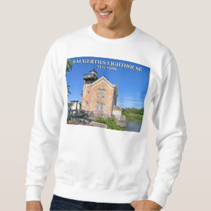 Saugerties Lighthouse, Hudson River New York Sweatshirt