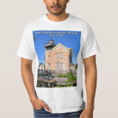 Saugerties Lighthouse, Hudson River New York T-Shirt (Vorderseite)