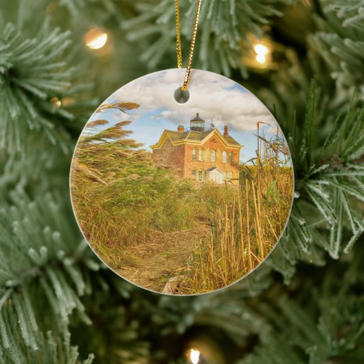 Saugerties Lighthouse Keramik Ornament (Baum)