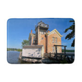 Saugerties Lighthouse, New York Bath Mat Badematte (Vorderseite)