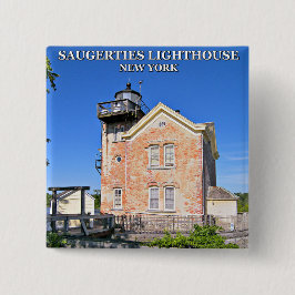 Saugerties Lighthouse, New York Button On Button