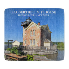 Saugerties Lighthouse, New York Cutting Board Schneidebrett