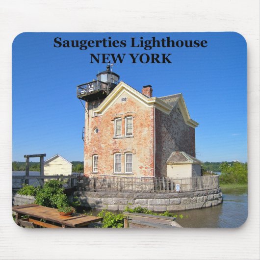 Saugerties Lighthouse, New York Mousepad (Vorne)