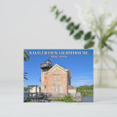 Saugerties Lighthouse, New York Postcard Postkarte (Stehend Vorderseite)