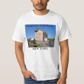 Saugerties Lighthouse, New Yorker T - Shirt (Vorderseite)
