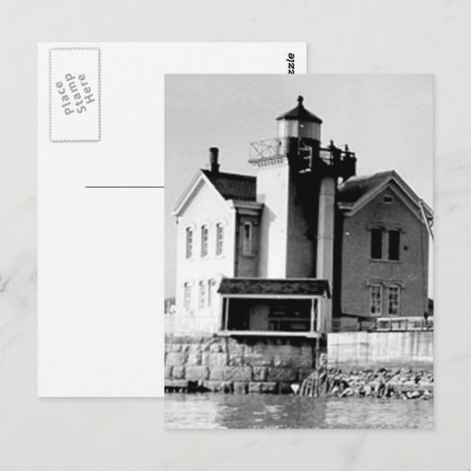 Saugerties Lighthouse Postkarte (Vorne/Hinten)