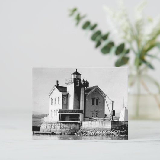 Saugerties Lighthouse Postkarte (Stehend Vorderseite)