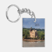 Saugerties Lighthouse Schlüsselkette Schlüsselanhänger (Vorderseite links)