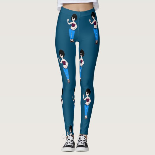 Säugetier Leggings (Vorderseite)
