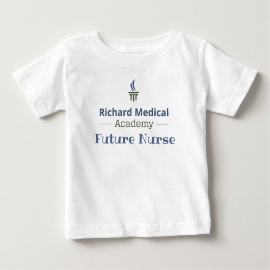 Säugling 6 m bis 24 m RMA Future Nurse T - Shirt (Vorderseite)