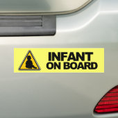 Säugling an Bord Autoaufkleber (Auf Auto)