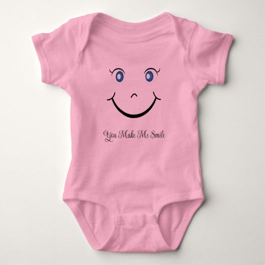Säugling/Baby Smiley T - Shirt (Vorderseite)