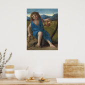 Säugling Bacchus - Giovanni Bellini Kunstgewerbe Poster (Küche)