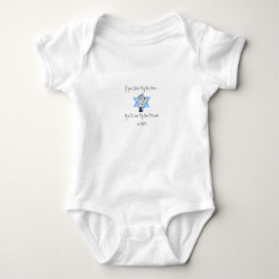 SÄUGLING BAR MITZVAH FUN OUTFITS BABY STRAMPLER