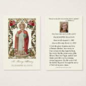 Säugling der Prager Beerdigungskarte (Vorne & Hinten)