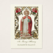 Säugling der Prager Beerdigungskarte (Vorderseite)