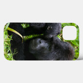 Säugling Gorilla Club Case-Mate iPhone Hülle (Rückseite (Horizontal))