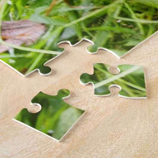 Säugling Gorilla Kisses Silverback Gorilla Puzzle (Seite)