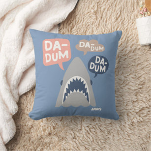 Säugling Jaws Shark "Da-Dum" Grafik Kissen