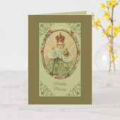 Säugling Jesus von Prag Karte (Gelbe Blume)