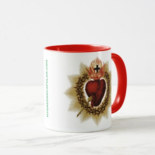 Säugling Jesus von Prag Tasse (VorderseiteRechts)