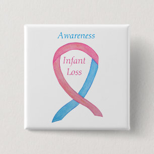 Säugling Lose Awareness Ribbon Custom Art Buttone Button