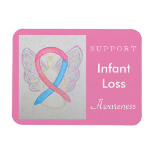 Säugling Lose Awareness Ribbon Engel Custom Magnet