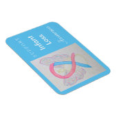 Säugling Lose Awareness Ribbon Engel Custom Magnet (Rechte Seite)