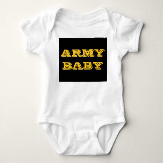 Säugling Strampler Army Baby (Vorderseite)