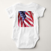 Säugling Strampler, Flaggen, Unterstützung unserer Baby Strampler (Rückseite)