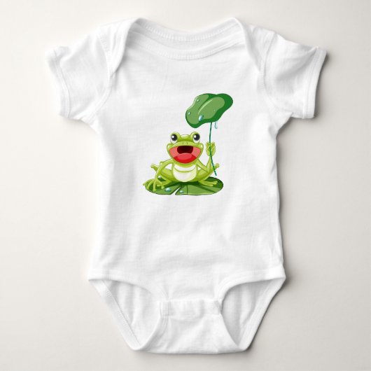 Säugling Strampler-Frog Baby Bodysuit Baby Strampler (Vorderseite)
