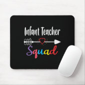 Säugling Teacher Squad Spaß zurück zum Schullehrer Mousepad (Mit Mouse)