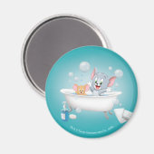 Säugling Tom und Jerry klopfen Magnet (Vorderseite/Rückseite)