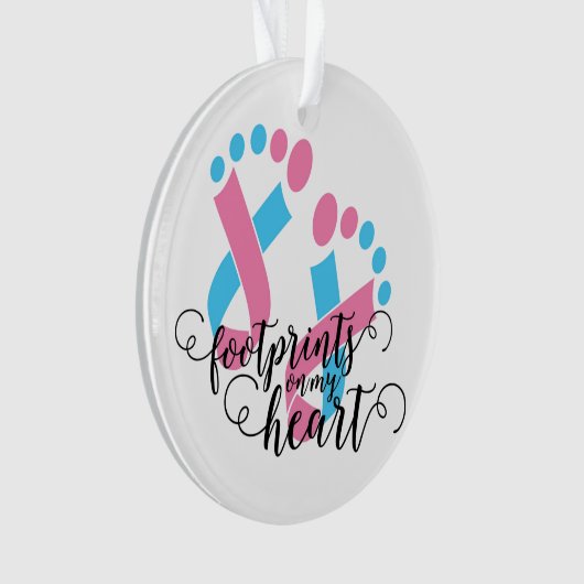 Säugling-Verlustschmuck Ornament (Vorderseite)