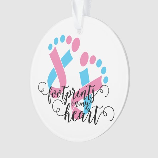 Säugling-Verlustschmuck Ornament (Vorderseite)