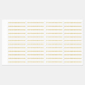 Säugling Warnhinweis für Honey Jar Lid Security Etiketten (Blatt)